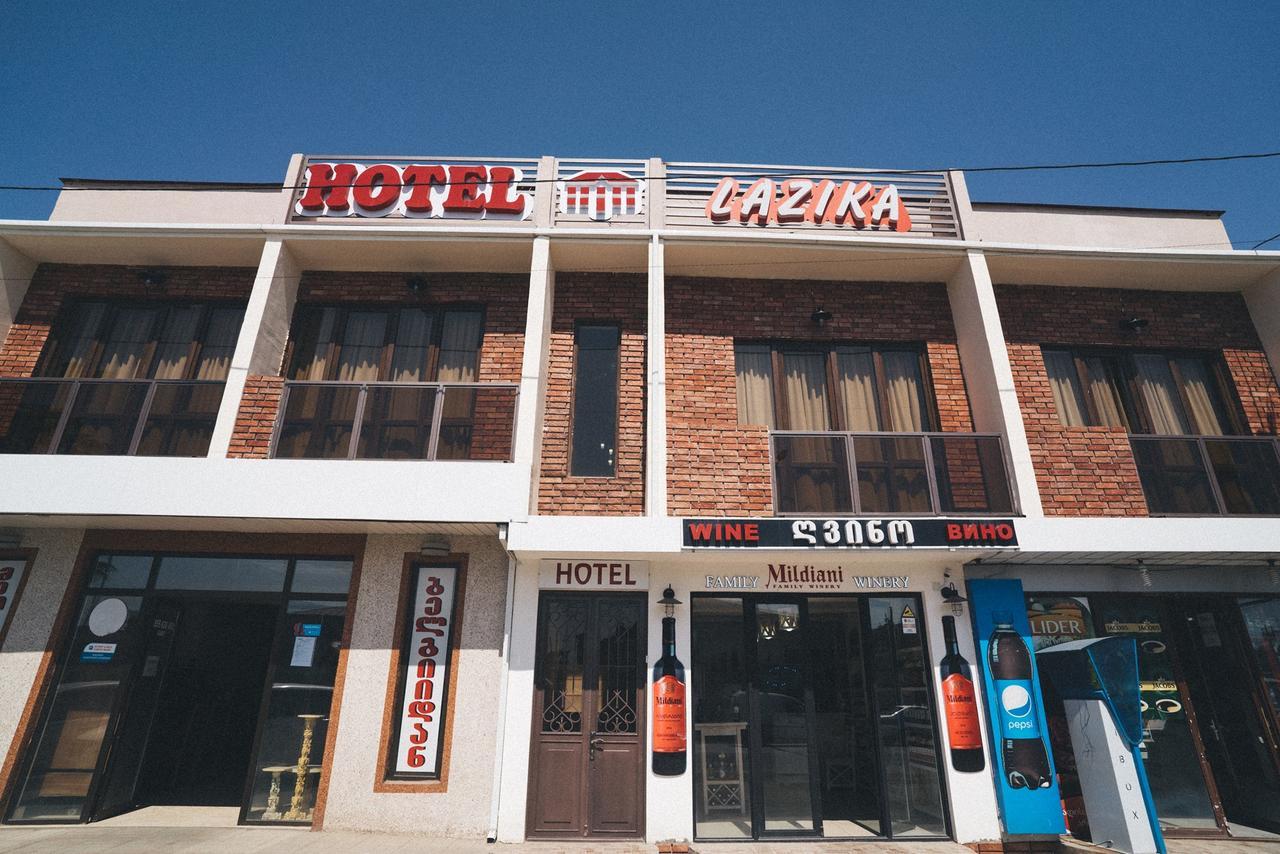 Lazika Hotell Zugdidi Eksteriør bilde